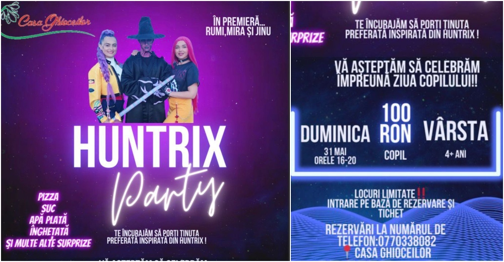 IMPORTANT. Petrecere tematică pentru copii la Casa Ghioceilor, de Ziua Copilului