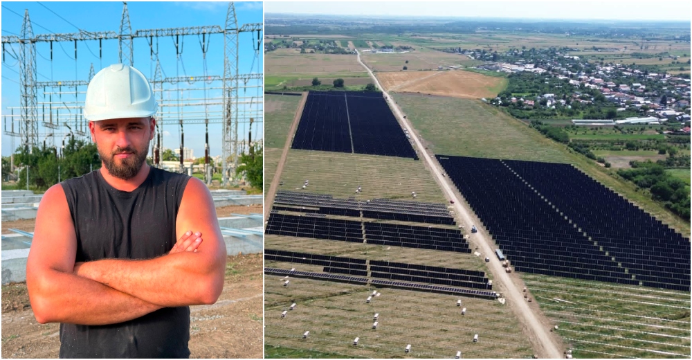 Povestea sătmăreanului care și-a transformat diploma în propria afacere. Parc solar de 460 de milioane de euro, protejat cu proiectul său