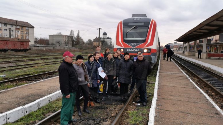 Foto Video Protest Al Navetiștilor In Gara Satu Mare Călătorii